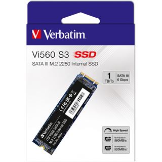 1TB Verbatim Vi560 S3 M.2 2280 SATA 6Gb/s 3D-NAND TLC (49364)
