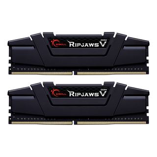 64GB G.Skill RipJaws V schwarz DDR4-3600 DIMM CL18 Dual Kit