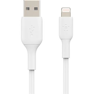 Belkin Lightning Lade/Sync Kabel PVC mfi zertifiziert 2m wei&szlig;
