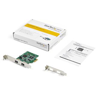 Startech 2 PORT PCIE FIREWIRE CARD