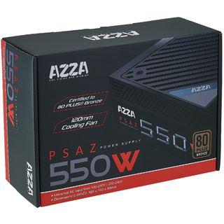 550 Watt Azza PSAZ New Non-Modular 80+ Bronze