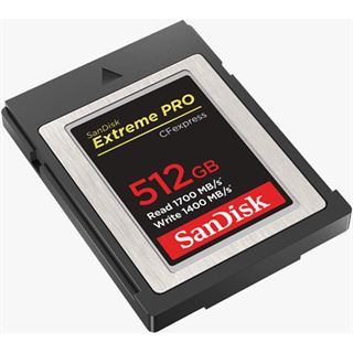 512GB SanDisk CFexpress Extreme Pro Speicherkarte, Kapazität: