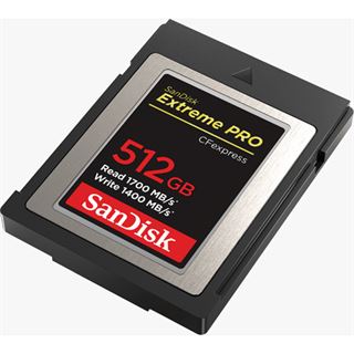 512GB SanDisk CFexpress Extreme Pro Speicherkarte, Kapazität: