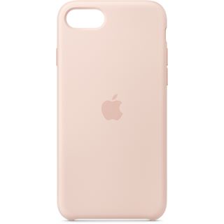 Apple Silikon Case iPhone SE sandrosa