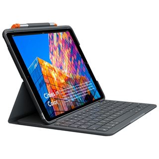 Logitech Slim Folio, KeyboardDock für Apple iPad Air 3rd Gen. FR