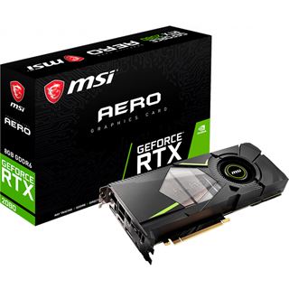 8GB MSI GeForce RTX 2080 SUPER Aero, GDDR6, HDMI, 3x DP (V372-283R)