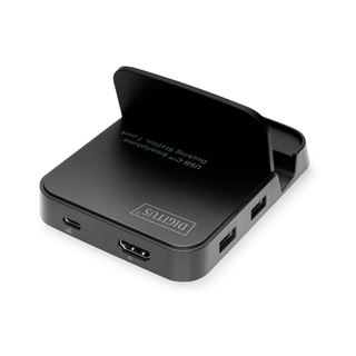 Digitus USB-C Smartphone Docking Station, 7-Port
