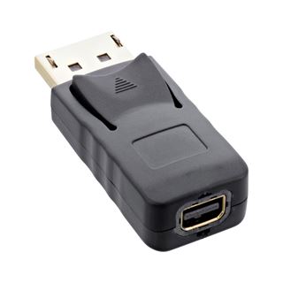 InLine DisplayPort Adapter, DisplayPort Stecker auf mini DisplayPort