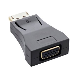 InLine DisplayPort Konverter, DisplayPort Stecker auf VGA Buchse,