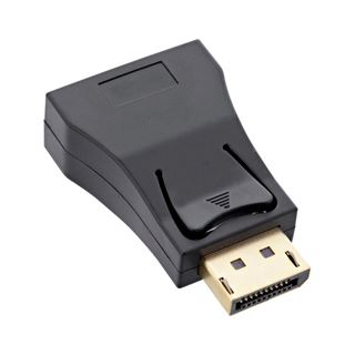 InLine DisplayPort Konverter, DisplayPort Stecker auf VGA Buchse,