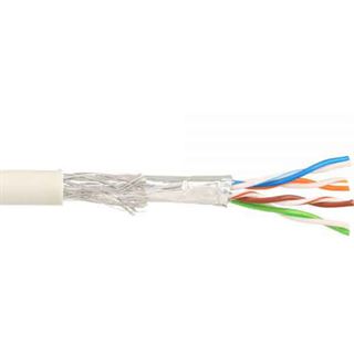 (&euro;0,32*/1m) 100.00m InLine Cat. 5e Patchkabel SF/UTP Grau