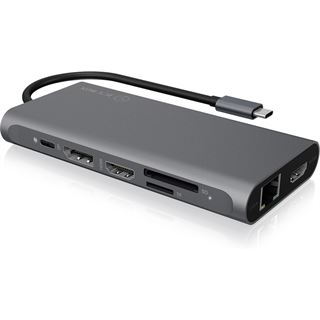 Icy Box Notebook Dockingstation USB-C -> 3x Videoaschnittstel