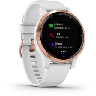 Garmin vivoactive 4S Weiss/Rosegold