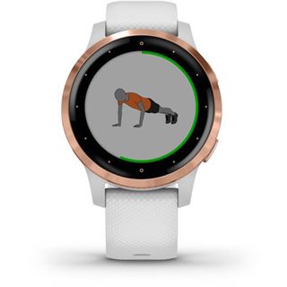 Garmin vivoactive 4S Weiss/Rosegold