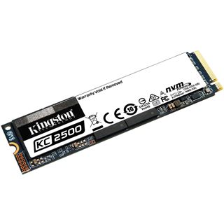 250GB Kingston KC2500 NVMe M.2 PCIe 3.0 x4 3D-NAND TLC