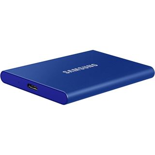 1TB Samsung Portable SSD T7 Indigo Blue