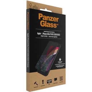 PanzerGlass Apple iPhone 6/6s/7/8/SE (2020) Privacy Standard Fit
