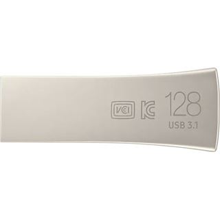 128GB Samsung BAR Plus Champagne Silver USB 3.1