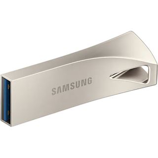 128GB Samsung BAR Plus Champagne Silver USB 3.1