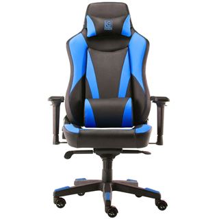 LC-POWER Gaming Stuhl LC-Power LC-GC-701BBL schwarz/blau