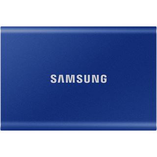 2TB Samsung Portable SSD USB-C 3.1 T7 blau metallic