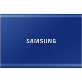 2TB Samsung Portable SSD USB-C 3.1 T7 blau metallic