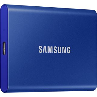 2TB Samsung Portable SSD USB-C 3.1 T7 blau metallic