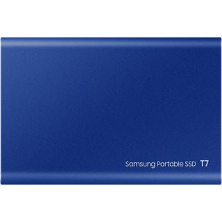 2TB Samsung Portable SSD USB-C 3.1 T7 blau metallic