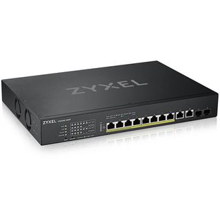 ZyXEL XS1930-12HP 12-Port Multi GB Switch m. 2SFP+Up 375W