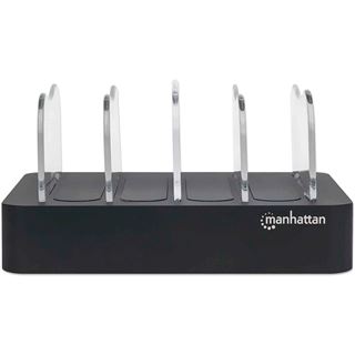 Manhattan 4-Port USB-Ladestation USB-A-Ports 2,4 A/5 V 34 W