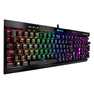 Corsair Gaming K70 RGB MK.2 Rapidfire, MX SPEED RGB Silver, USB, CH