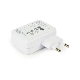 Gembird Universal USB-Ladegerät 4-Port 3.1 A 15W weiss