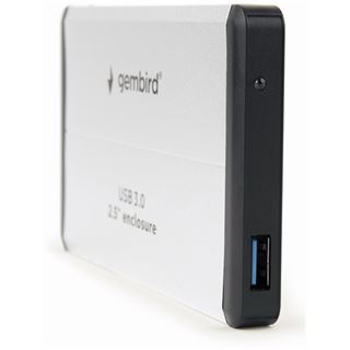 Gembird Festplatten Geh&auml;use USB3.0 2.5" silber alu