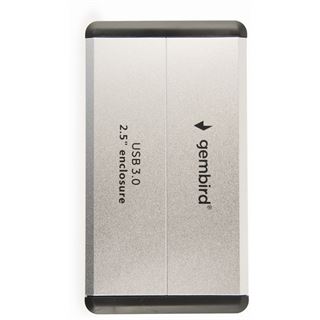 Gembird Festplatten Geh&auml;use USB3.0 2.5" silber alu