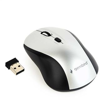 Gembird 4B-02 USB schwarz/silber (kabellos)