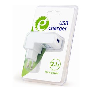 Gembird Universal USB-Ladeger&auml;t 2A 5V weiss EG-UC2A-02-W