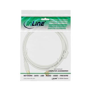 (&euro;3,27*/1m) 1.50m InLine USB Datenkabel USB 2.0 USB A Stecker