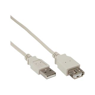 (€1,95*/1m) 2.00m InLine USB Verlängerungskabel USB 2.0 USB