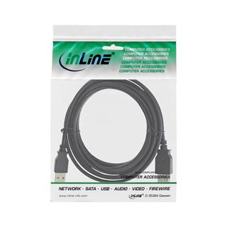(€1,95*/1m) 2.00m InLine USB Verlängerungskabel USB 2.0 USB