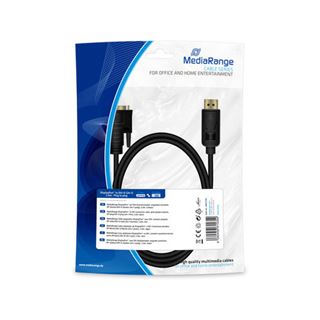 (€4,95*/1m) 2.00m MediaRange Displayport Adapterkabel doppelt