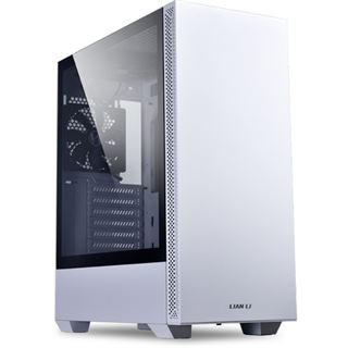 Lian Li LANCOOL 205 mit Sichtfenster Midi Tower ohne Netzteil weiss