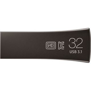 32GB Samsung USB-Stick BAR Plus Titan Gray USB 3.1