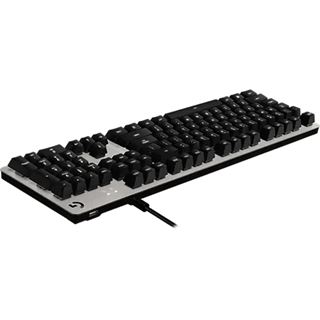 Logitech G413, silber, Romer-G Tactile, USB, FR Layout