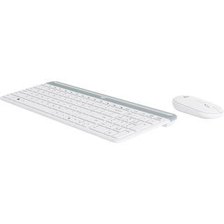 Logitech Logitech MK470 Slim Wireless Keyboard and Mouse Combo weiss,