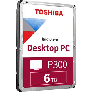 6TB Toshiba P300 HDWD260UZSVA 5.400U/min 128MB 3.5" (8.9cm) SATA