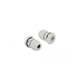 Delock Kabelverschraubung PG7 10 Stück grau