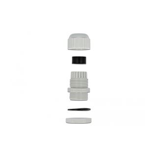 Delock Kabelverschraubung PG7 10 Stück grau