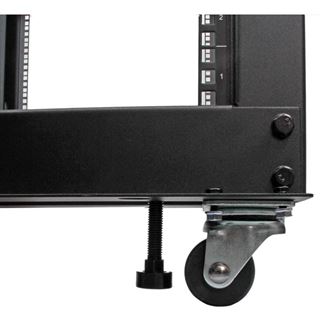 Startech 4POSTRACK8U 19-Zoll Serverschrank Stellfu&szlig; (8HE,