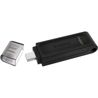 128 GB Kingston DataTraveler 70 schwarz USB-C 3.0