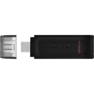 128 GB Kingston DataTraveler 70 schwarz USB-C 3.0